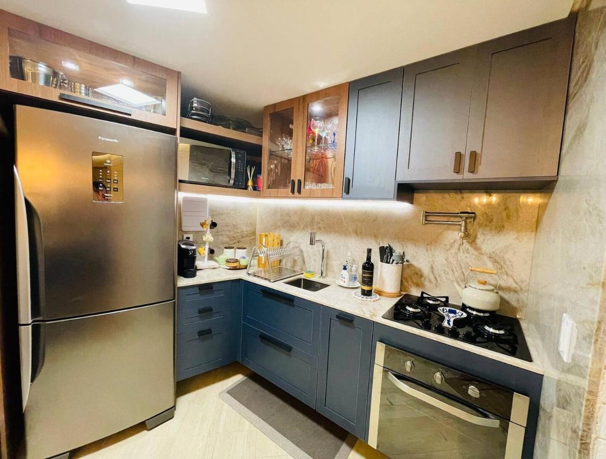 Flat Luxuoso Alto Padrao Frente Mar Com 2 Suites No Iate Plaza Fortaleza  Eksteriør bilde