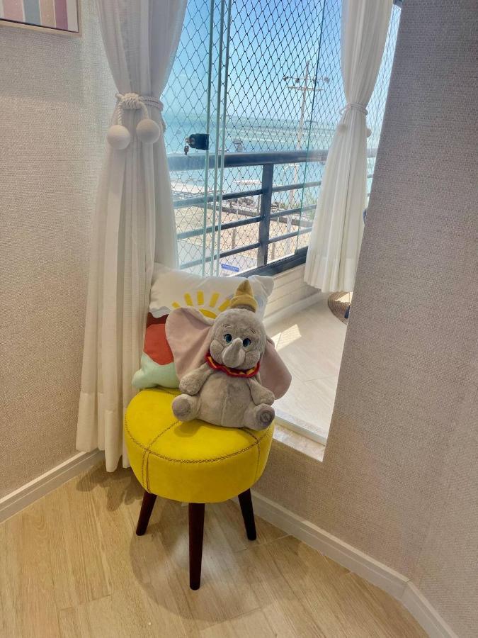 Flat Luxuoso Alto Padrao Frente Mar Com 2 Suites No Iate Plaza Fortaleza  Eksteriør bilde