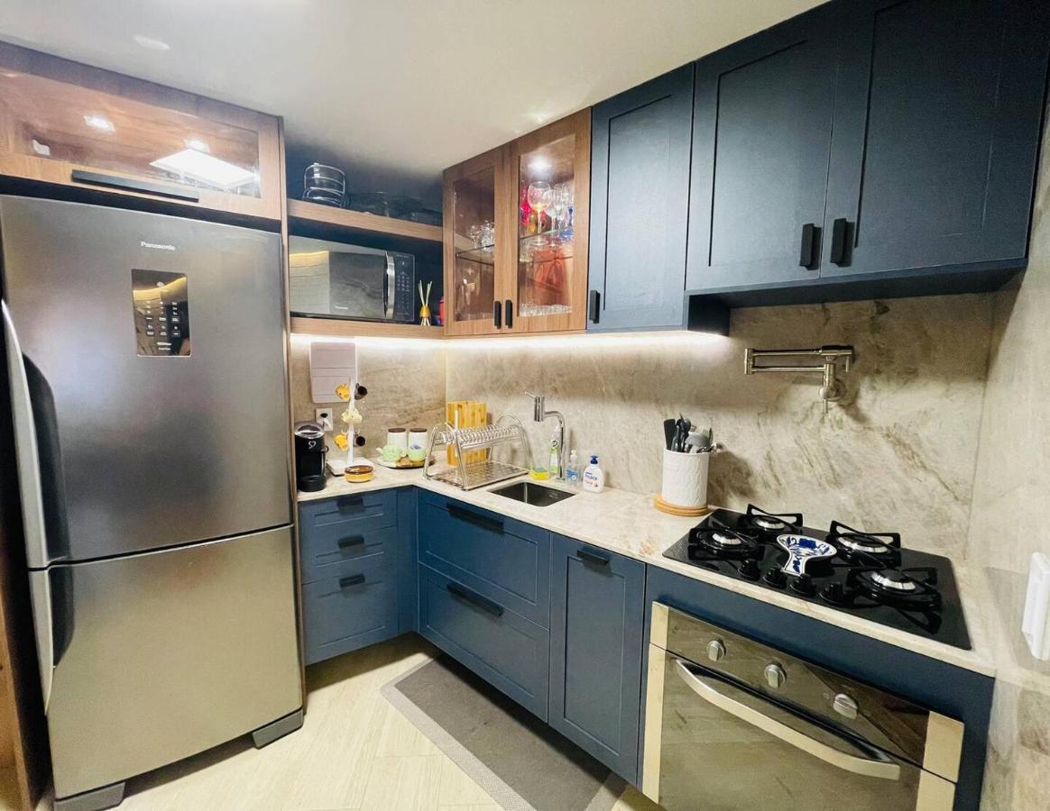 Flat Luxuoso Alto Padrao Frente Mar Com 2 Suites No Iate Plaza Fortaleza  Eksteriør bilde